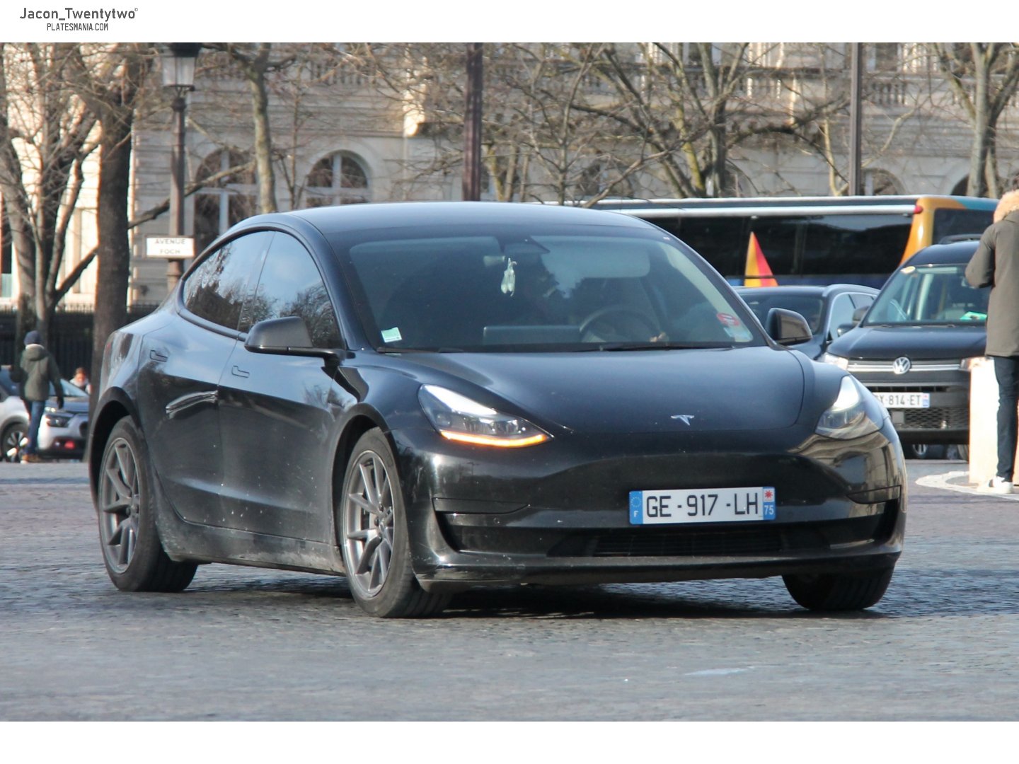 GE-917-LH, Tesla Model 3 1st gen (5YJ3), 2017–2023