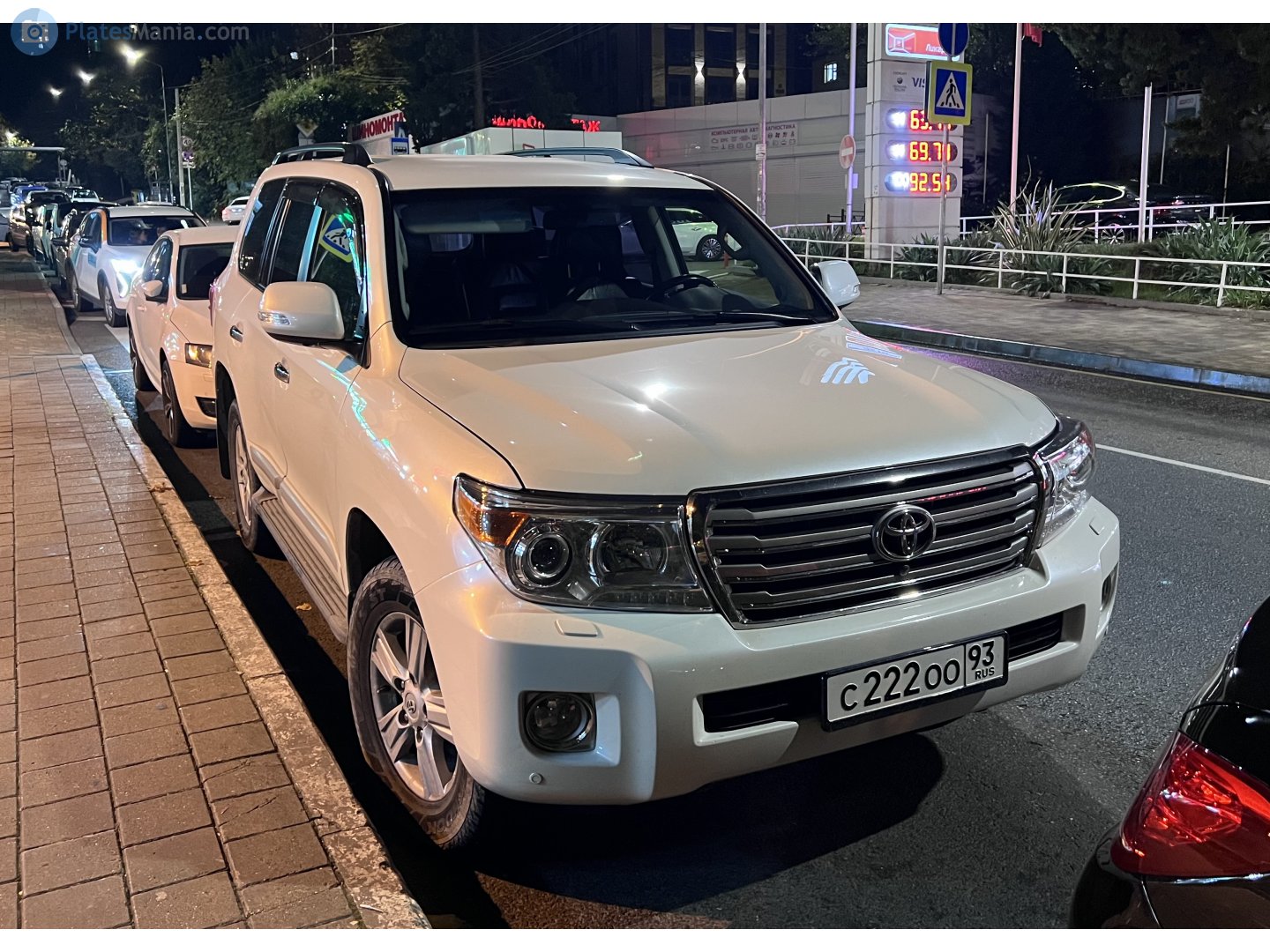 с 222 оо 93, Toyota Land Cruiser 200 (J200), 1st facelift, 2011–2015