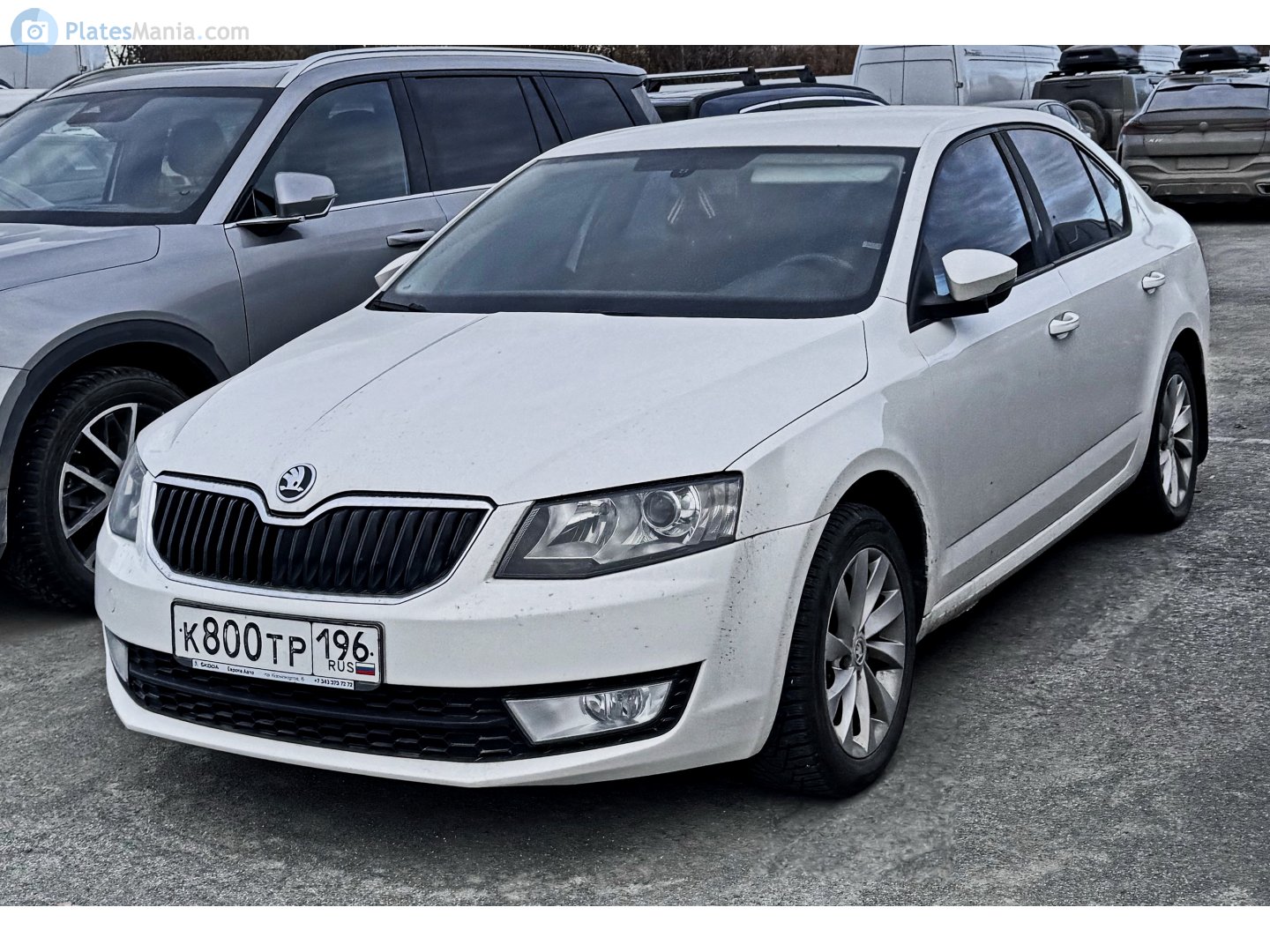 к 800 тр 196, Skoda Octavia 3rd gen Liftback (A7/5E3), 2013–2017