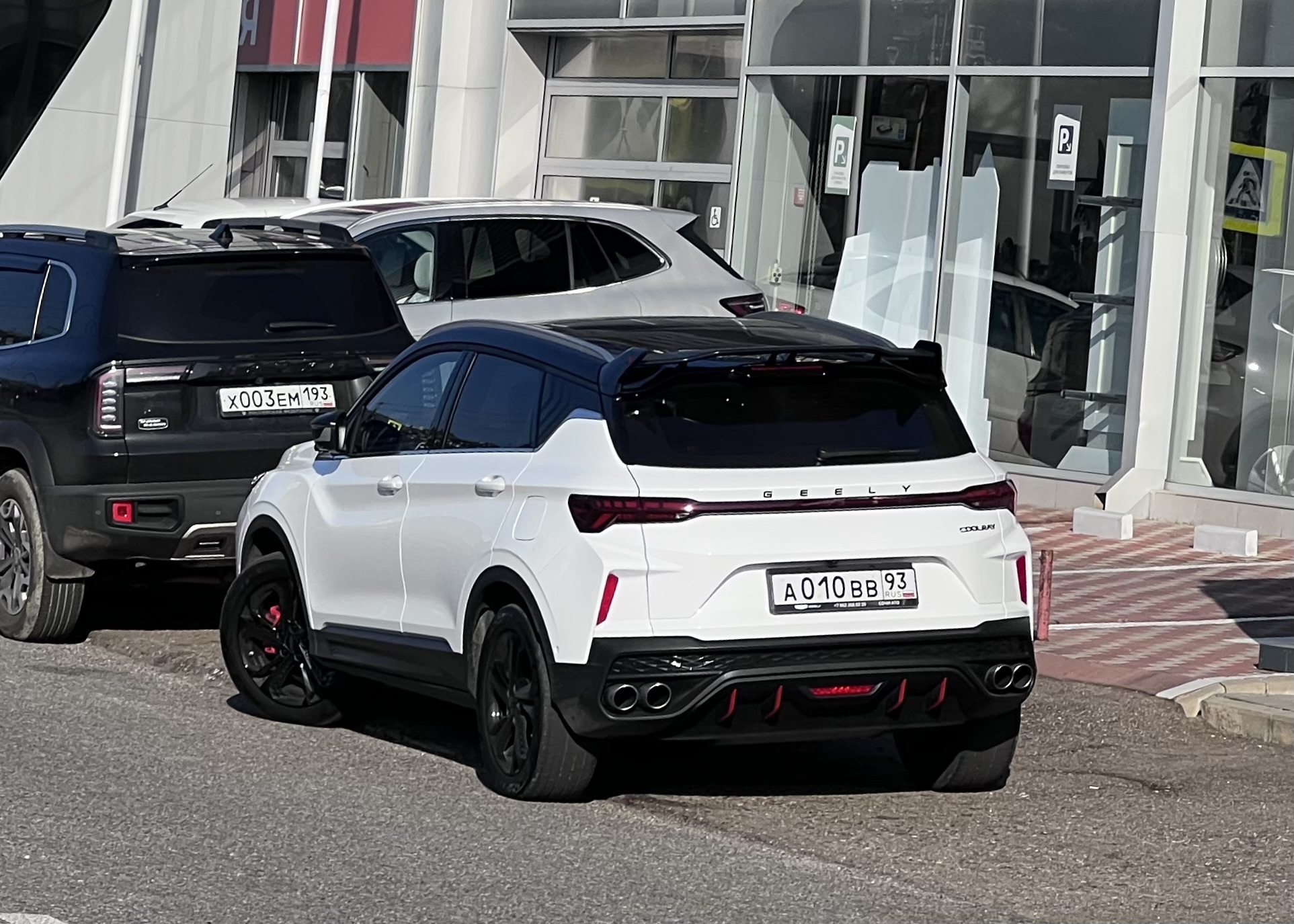 а 010 вв 93, Geely Coolray 1st gen (SX11), facelift, 2023–