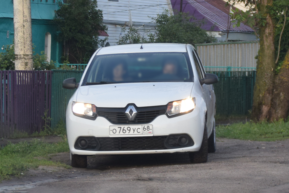 о 769 ус 68, Renault Sandero 2nd gen (B52), 2013–