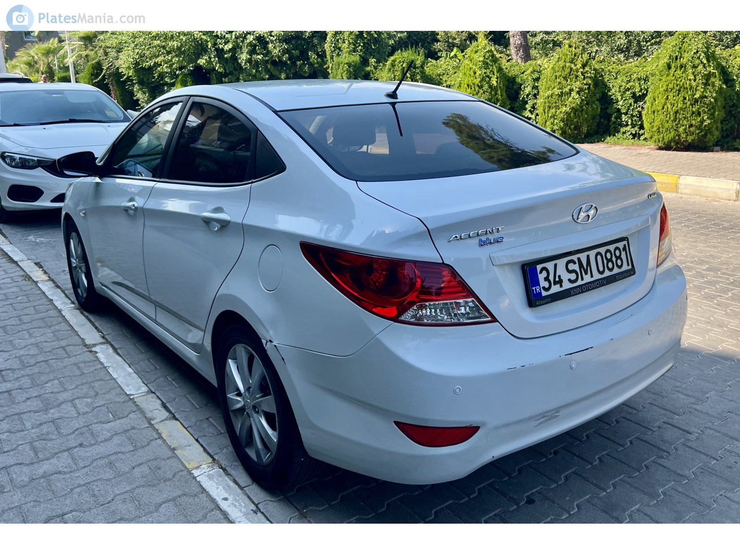 34 SM 0881, Hyundai Accent 4th gen Sedan (RB), 2010–2019