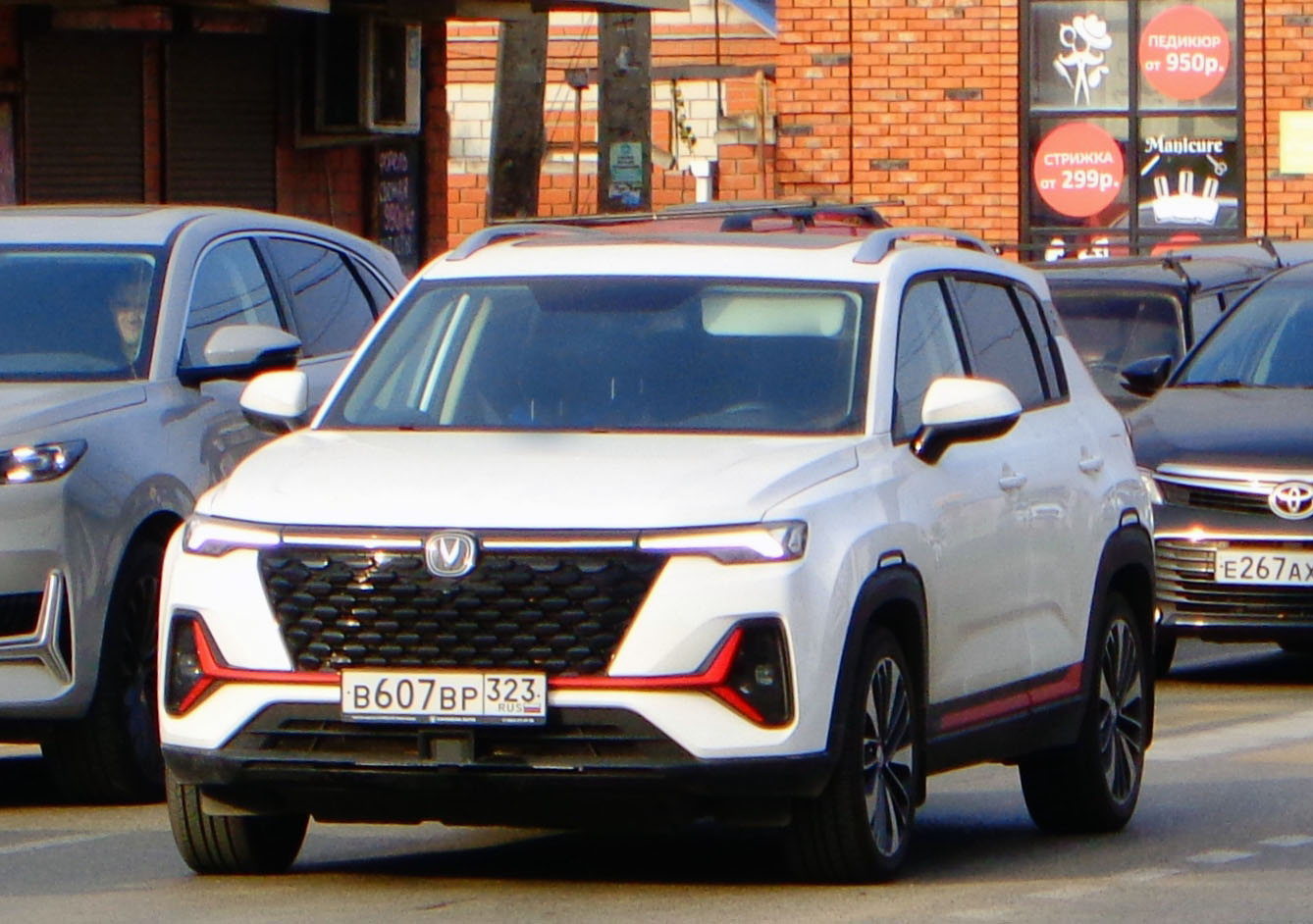 в 607 вр 323, Changan (Chana) CS35 2nd gen Plus, facelift, 2021–