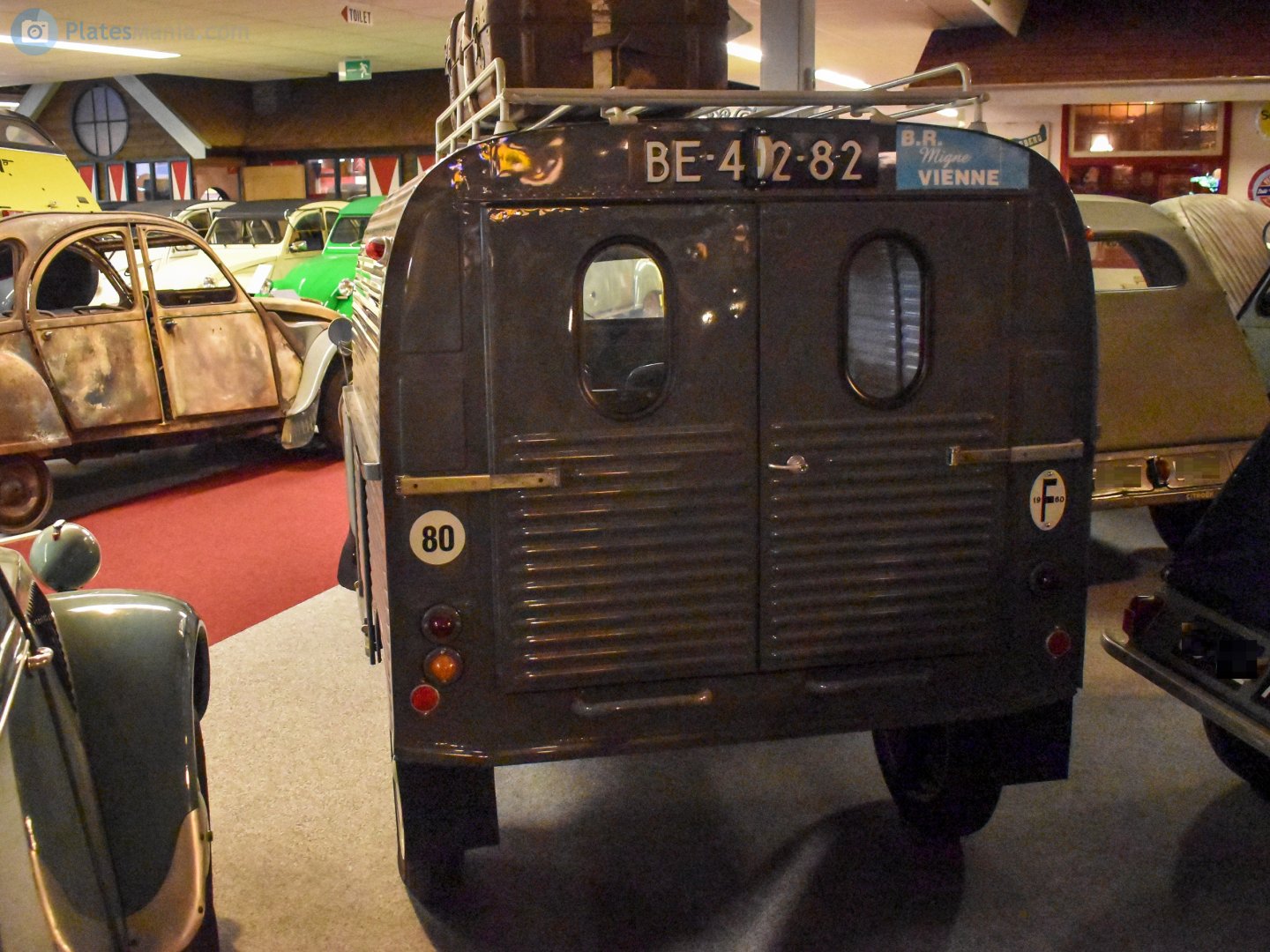 BE-42-82, Citroёn 2CV 1st gen Fourgonnette, 1951–1987