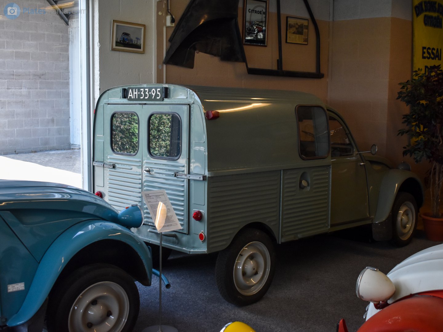 AH-33-95, Citroёn 2CV 1st gen Fourgonnette, 1951–1987