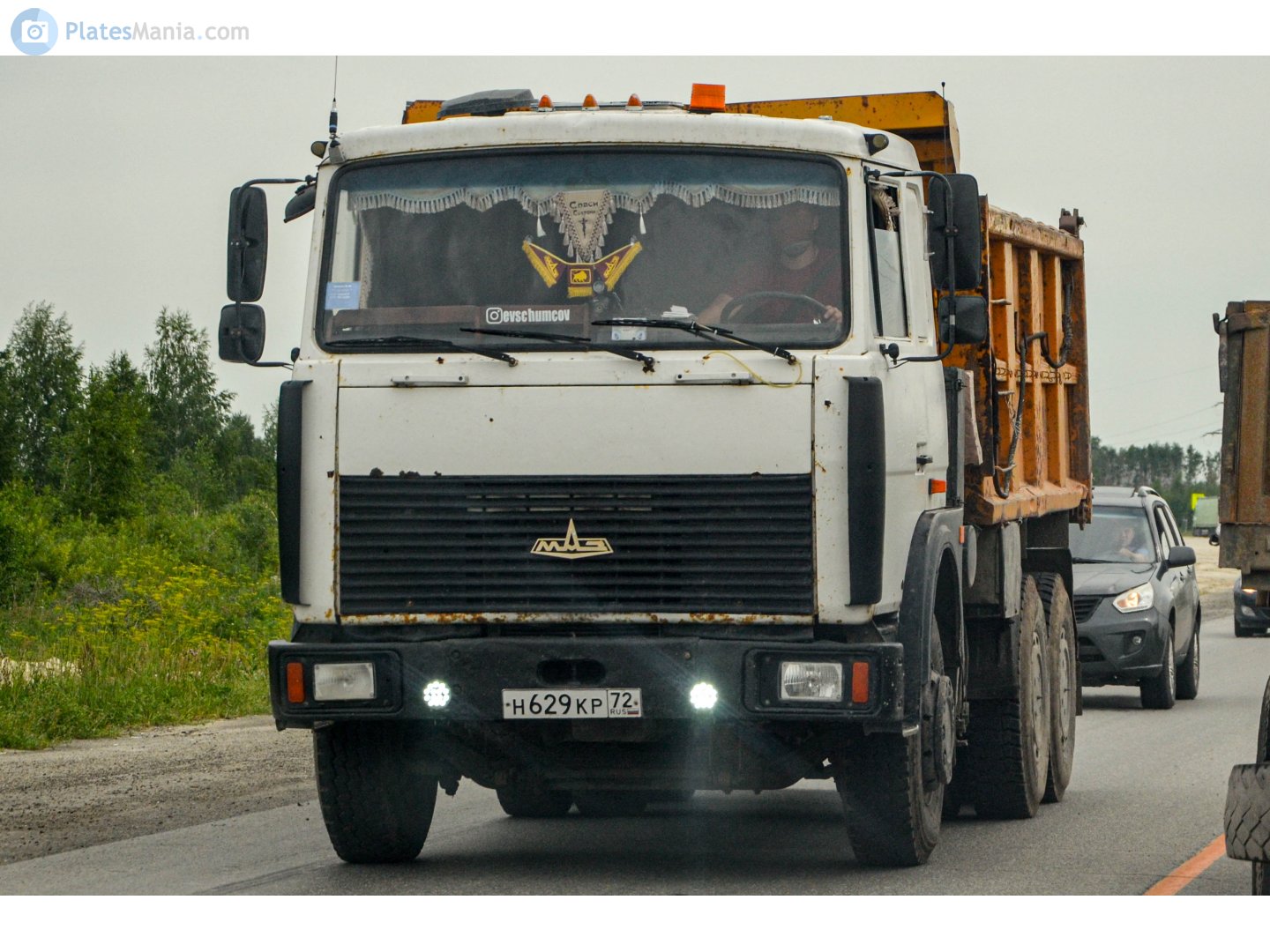 н 629 кр 72, MAZ 5516 1st gen, 1994–