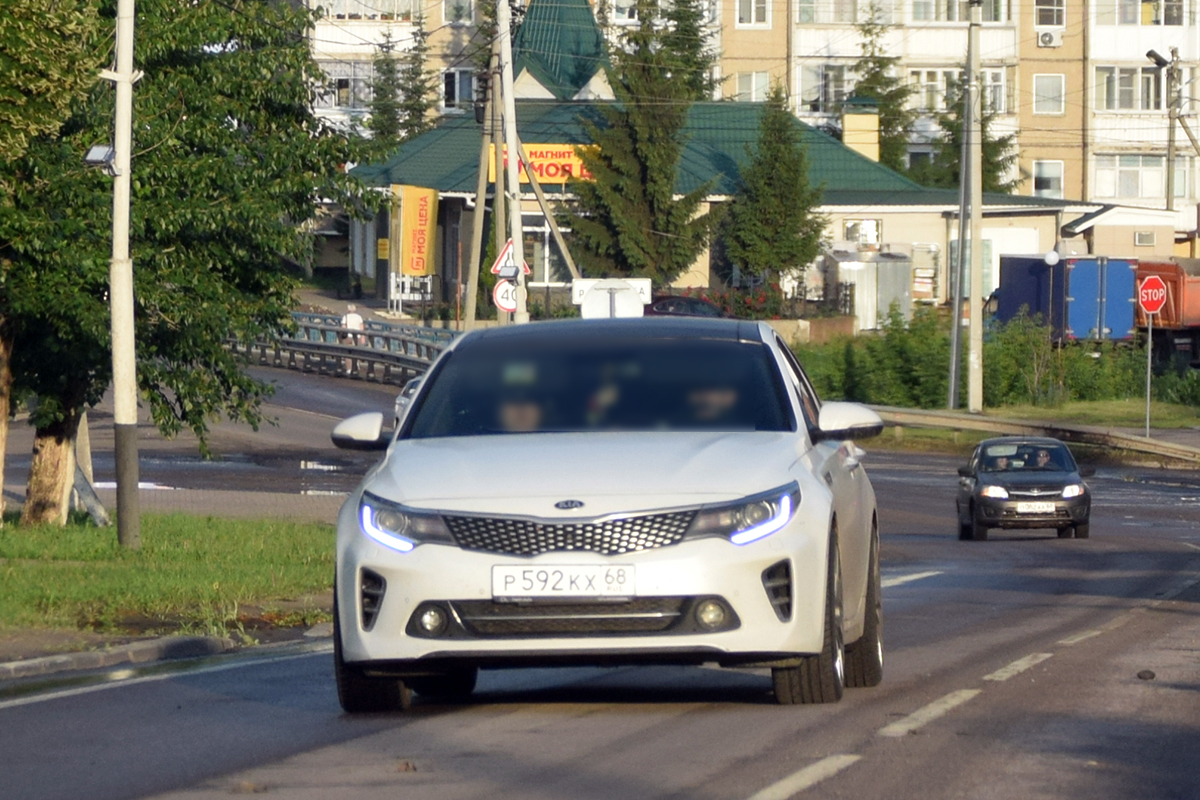 р 592 кх 68, Kia Optima 4th gen Sedan (JF), 2015–2020