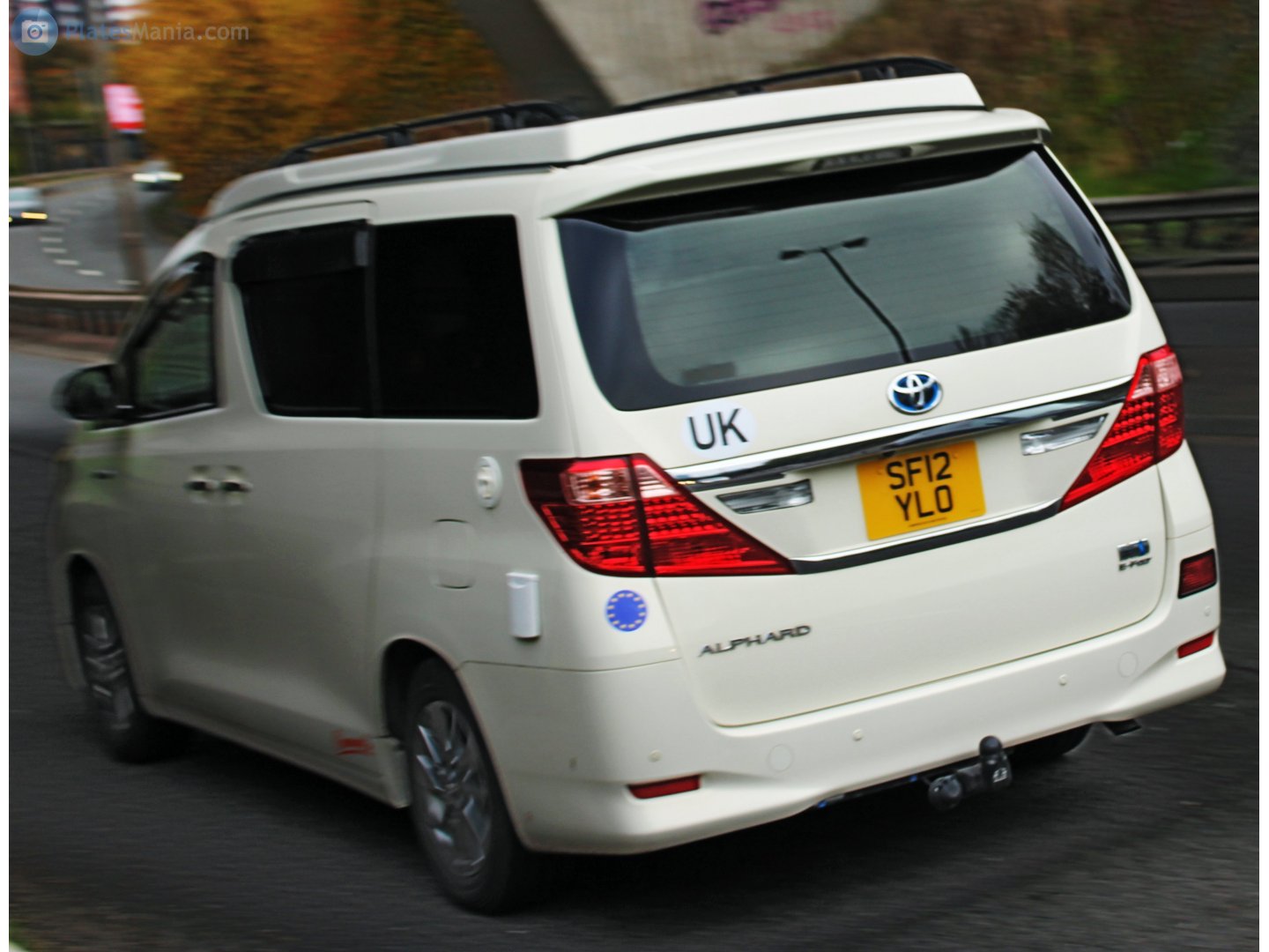 SF12YLO, Toyota Alphard 2nd gen (AH20), 2008–2015