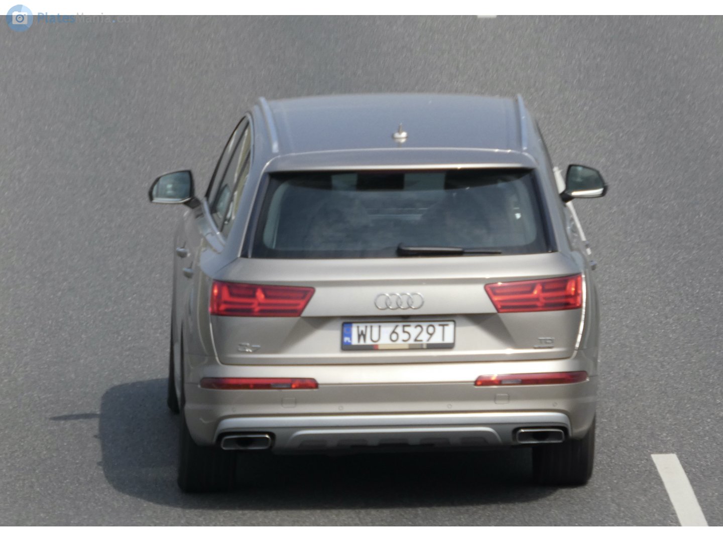 WU 6529T, Audi Q7 2nd gen (4MB), 2015–2019