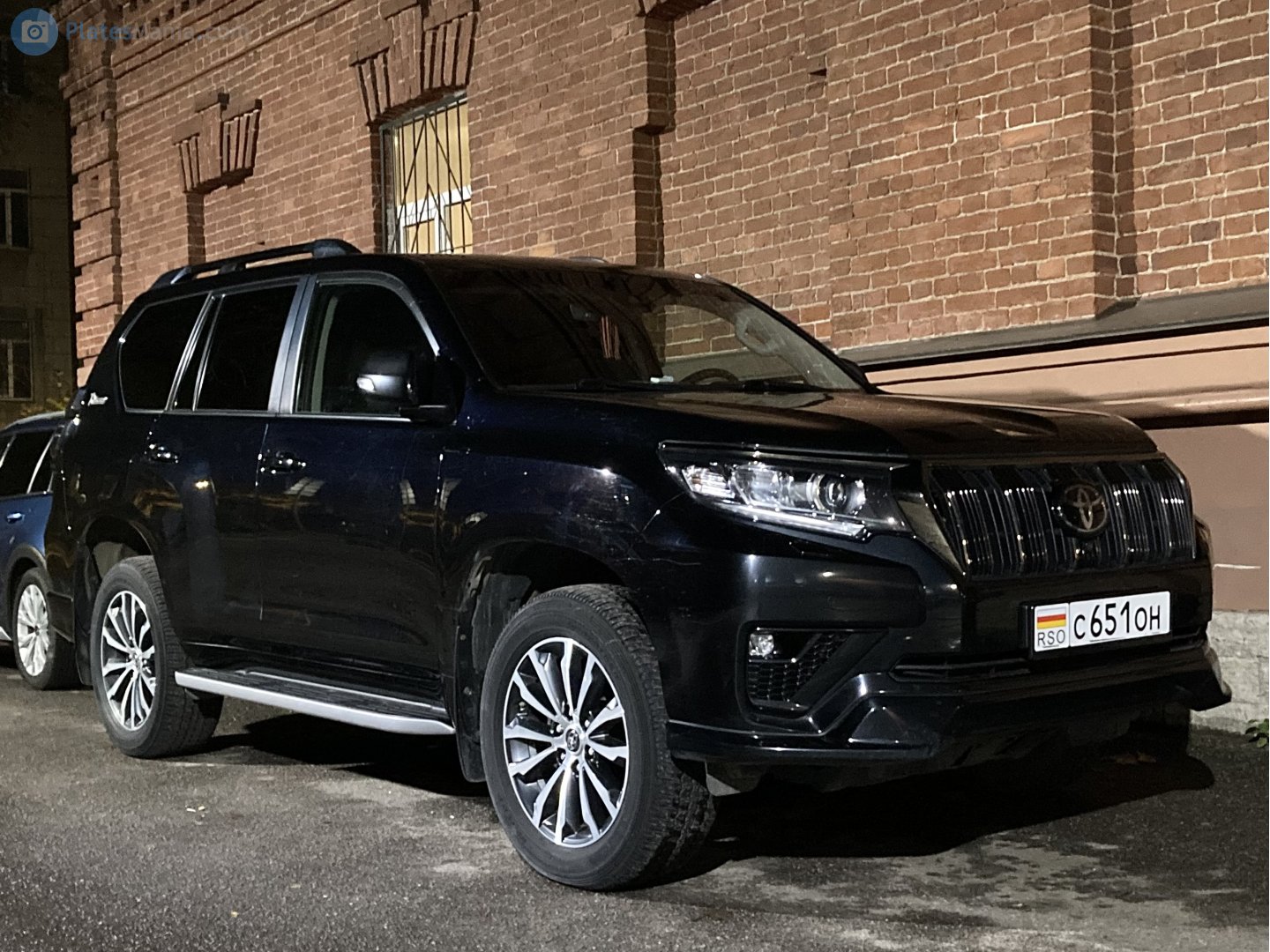 с 651 он, Toyota Land Cruiser Prado 4th gen 5-door SUV (J150), 2nd facelift, 2017–2023