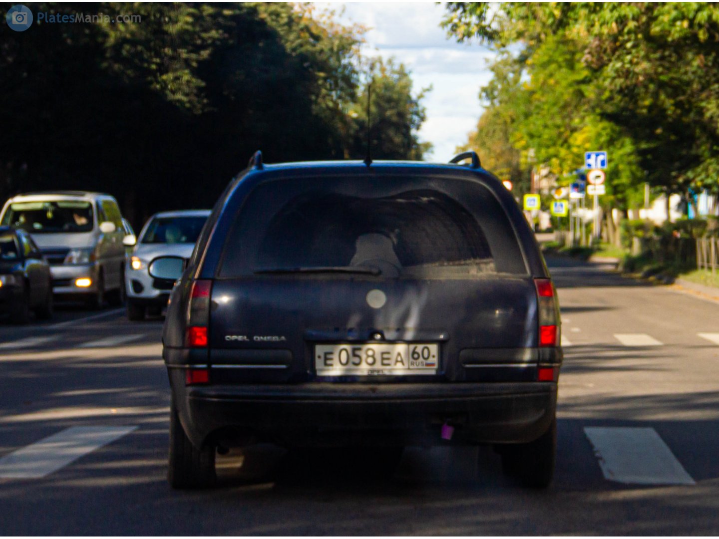 е 058 еа 60, Opel Omega 