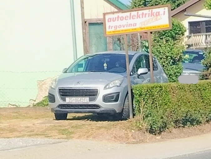 ZG 8649-FU, Peugeot 3008 