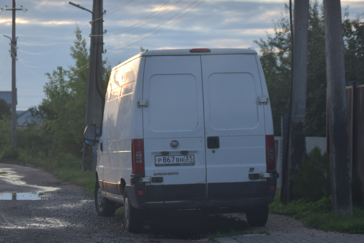 р 867 вн 31, FIAT Ducato 2nd gen (244), facelift, 2001–2006 (–2016 for others)