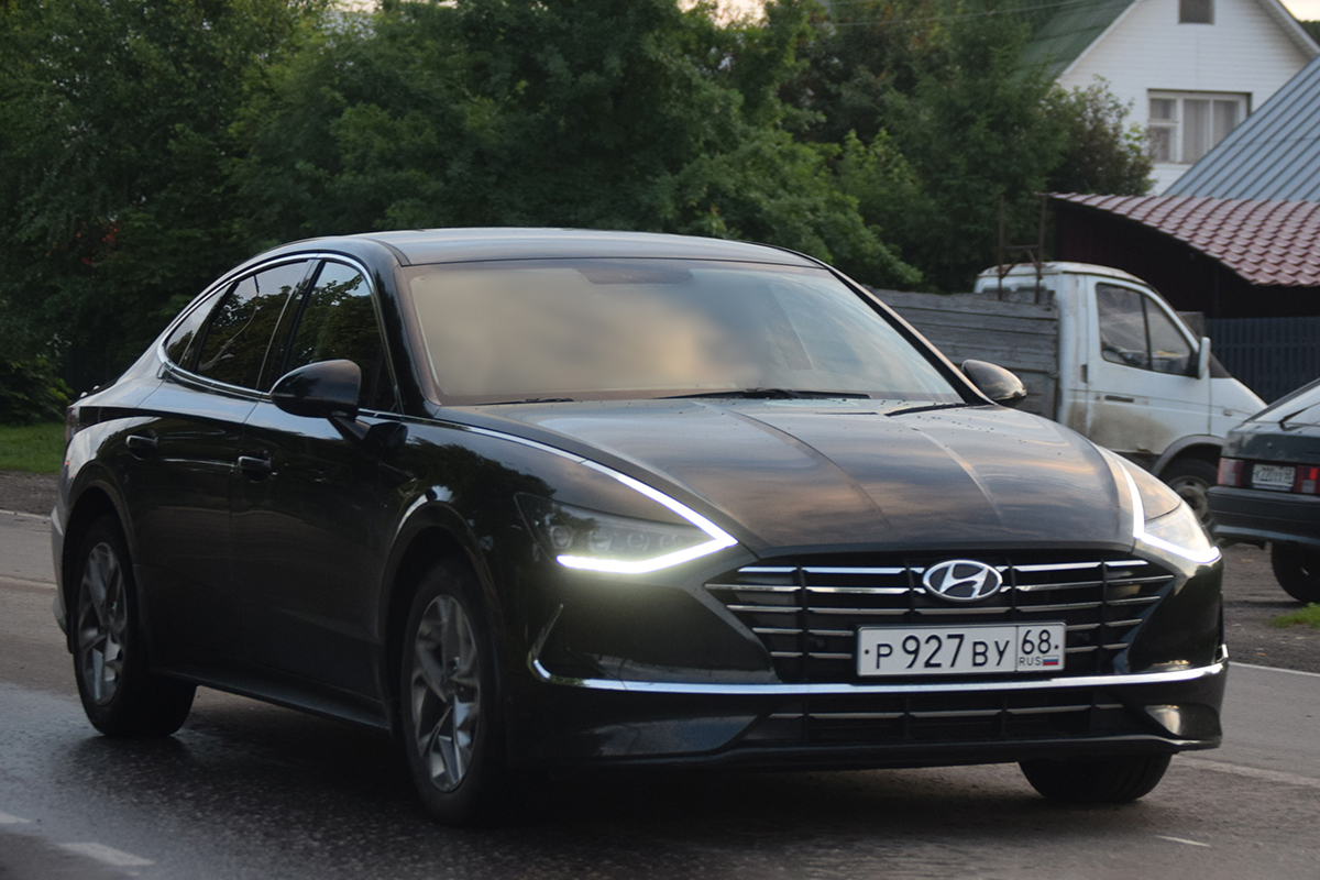 р 927 ву 68, Hyundai Sonata 8th gen (DN8), 2019–2024