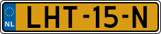 License plate of the Netherlands, Agricultural trailers (2021 system)