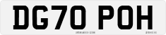 License plate of the United Kingdom, 2001 year system