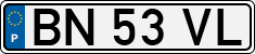 License plate of Portugal, Regular plates