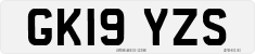 License plate of the United Kingdom, 2001 year system