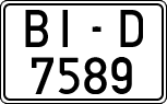 License plates of Spain, 1971 year series