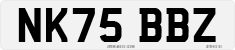 License plate of the United Kingdom, 2001 year system