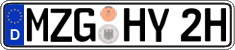 German license plate, Plates for oldtimers (type 