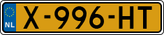 License plate of the Netherlands, Cars