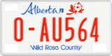 Alberta, Rental cars (X-AB123)