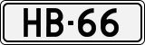 License plate of Finland, Cars