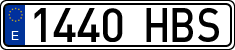 License plates of Spain, Ordinary (2000)