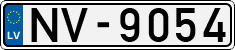 License plate of Latvia, Regular car plates