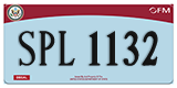 Federal license plates, Diplomatic