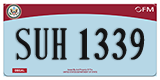 Federal license plates, Diplomatic