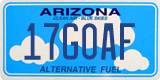 Arizona, Specialty plates
