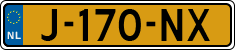 License plate of the Netherlands, Cars