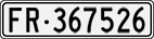 License plate of Switzerland, Cars