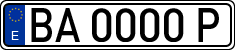 License plates of Spain, 1971 year series