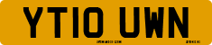 License plate of the United Kingdom, 2001 year system