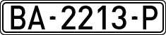License plates of Spain, 1971 year series