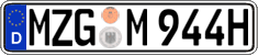 German license plate, Plates for oldtimers (type 