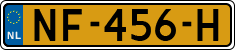 License plate of the Netherlands, Cars