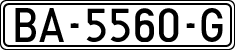 License plates of Spain, 1971 year series