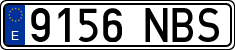 License plates of Spain, Ordinary (2000)