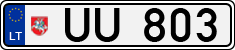 License plate of Lithuania, Trailers