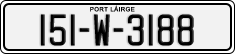 License plate of Ireland, Regular plates