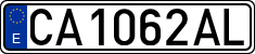 License plates of Spain, 1971 year series
