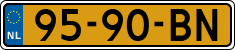 License plate of the Netherlands, Diplomatic