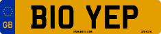 License plate of the United Kingdom, 1983 year system