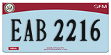 Federal license plates, Diplomatic