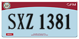 Federal license plates, Diplomatic