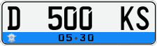 License plate of Indonesia, Regular plates